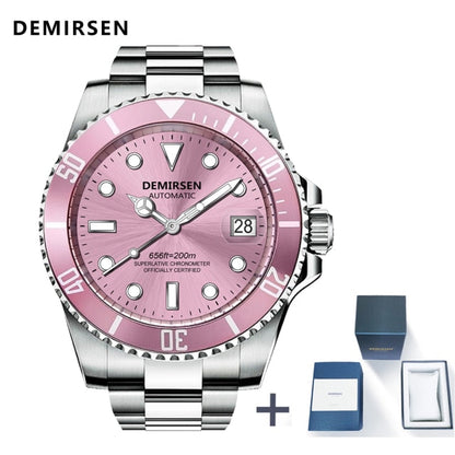 Luxury Automatic Watch Sport Stainless Steel Sapphire Glass Luminous Mechanical Men Ladies Wristwatch The Clothing Company Sydney