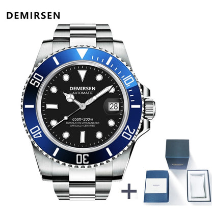 Luxury Automatic Watch Sport Stainless Steel Sapphire Glass Luminous Mechanical Men Ladies Wristwatch The Clothing Company Sydney
