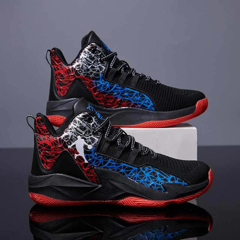 Autumn Winter High Top Men Basketball Unisex Mesh Sneakers Women Sports Shoes Kids Gym Training Athletic Ankle Boots The Clothing Company Sydney