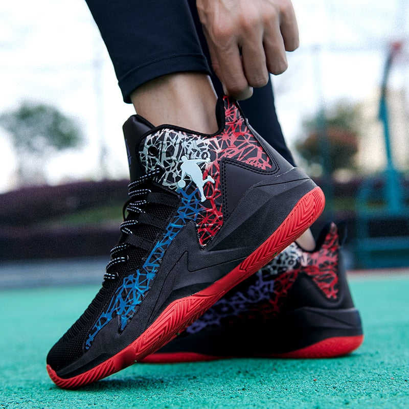 Autumn Winter High Top Men Basketball Unisex Mesh Sneakers Women Sports Shoes Kids Gym Training Athletic Ankle Boots The Clothing Company Sydney