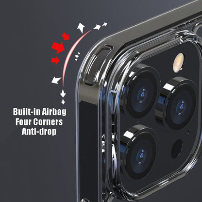 Luxury Tempered Glass Clear Case For iPhone 11 12 13 Pro XS Max 13Mini X XR Transparent Hard Case The Clothing Company Sydney
