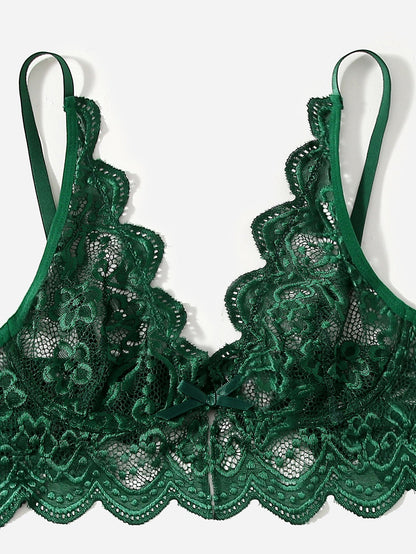 2 Pieces Lingerie Sets Sensual Deep-V Lace Brief Sets See Through Brief Seamless Intimates The Clothing Company Sydney