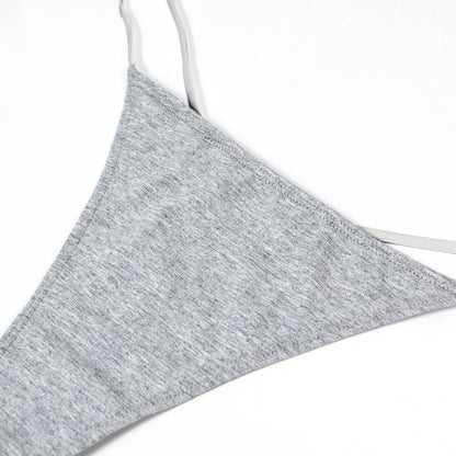 2 Piece Underwear Thong Thin Strap G-strings Sports Bra Set The Clothing Company Sydney