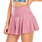 2 in 1 Sports Gym Golf Dancing Running Fitness Yoga Skorts Shorts and Mini Pleated Tennis Skirt The Clothing Company Sydney