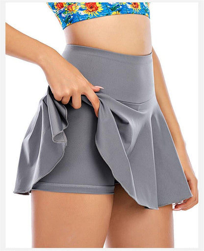2 in 1 Sports Gym Golf Dancing Running Fitness Yoga Skorts Shorts and Mini Pleated Tennis Skirt The Clothing Company Sydney