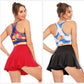2 in 1 Sports Gym Golf Dancing Running Fitness Yoga Skorts Shorts and Mini Pleated Tennis Skirt The Clothing Company Sydney