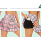 Ladies Summer Tennis Skorts High Waist Stitching Plaid Golf Yoga Dancing Running Fitness Mini Pleated Skirts With Pocket Sportswear The Clothing Company Sydney