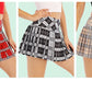 Ladies Summer Tennis Skorts High Waist Stitching Plaid Golf Yoga Dancing Running Fitness Mini Pleated Skirts With Pocket Sportswear The Clothing Company Sydney