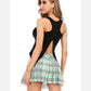 Ladies Summer Tennis Skorts High Waist Stitching Plaid Golf Yoga Dancing Running Fitness Mini Pleated Skirts With Pocket Sportswear The Clothing Company Sydney