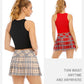 Ladies Summer Tennis Skorts High Waist Stitching Plaid Golf Yoga Dancing Running Fitness Mini Pleated Skirts With Pocket Sportswear The Clothing Company Sydney