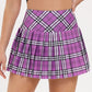 Ladies Summer Tennis Skorts High Waist Stitching Plaid Golf Yoga Dancing Running Fitness Mini Pleated Skirts With Pocket Sportswear The Clothing Company Sydney