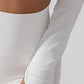 Long Sleeve Yoga With Chest Pads Quick Dry Fitness Clothes Gym Tight Sports Yoga Crop Top The Clothing Company Sydney