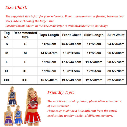 2 Piece Cosplay Uniform Lingerie Cheerleader Halloween Costume Set The Clothing Company Sydney