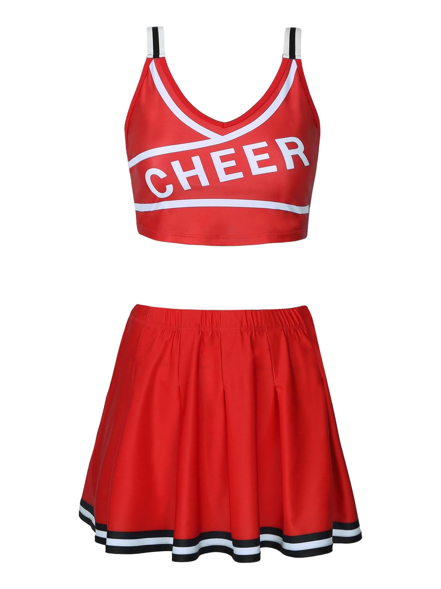 2 Piece Cosplay Uniform Lingerie Cheerleader Halloween Costume Set The Clothing Company Sydney