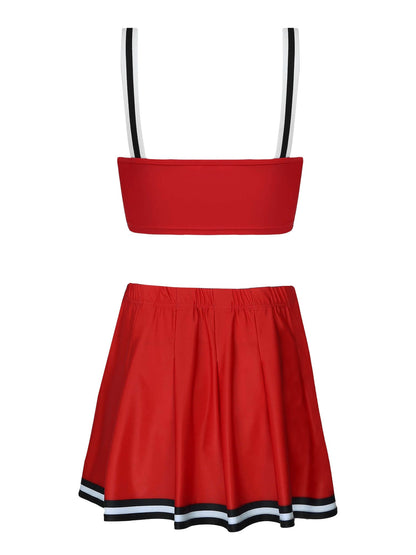 2 Piece Cosplay Uniform Lingerie Cheerleader Halloween Costume Set The Clothing Company Sydney