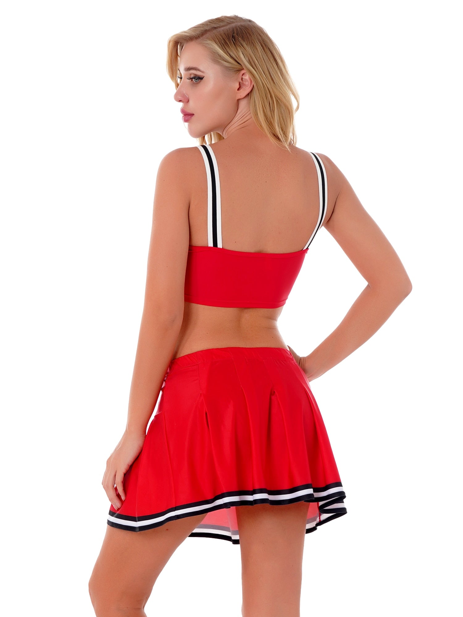2 Piece Cosplay Uniform Lingerie Cheerleader Halloween Costume Set The Clothing Company Sydney