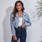 Autumn Spring Short Jacket Loose Turn Down Collar Long Sleeve Corduroy Coat  Outerwear The Clothing Company Sydney