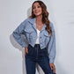 Autumn Spring Short Jacket Loose Turn Down Collar Long Sleeve Corduroy Coat  Outerwear The Clothing Company Sydney