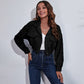 Autumn Spring Short Jacket Loose Turn Down Collar Long Sleeve Corduroy Coat  Outerwear The Clothing Company Sydney