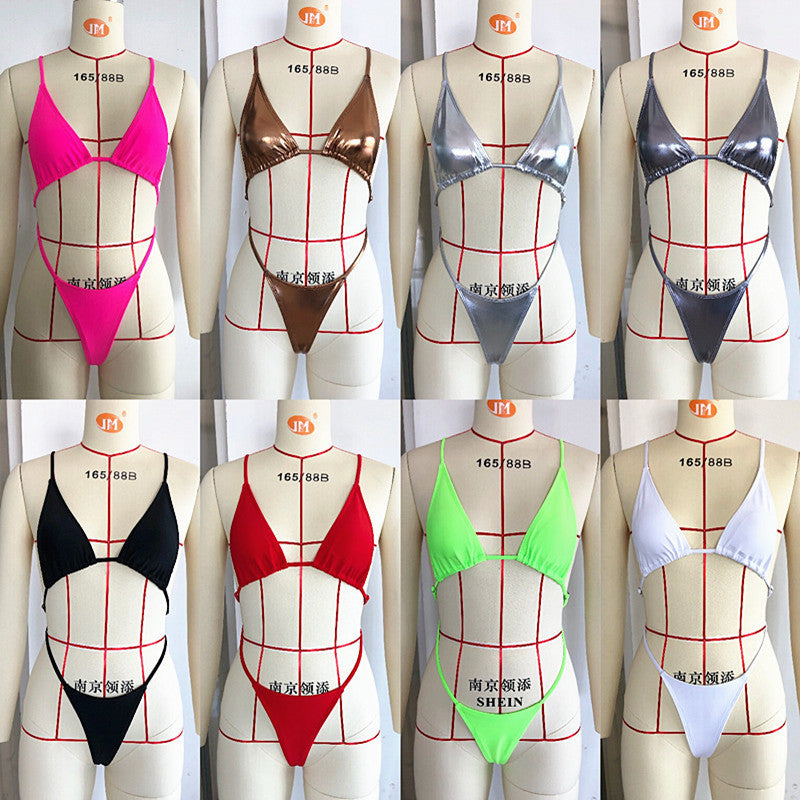 High Cut Out G String Swimwear One Piece Swimsuit Micro Thong Monokini Backless Bathing Suit Swim Wear The Clothing Company Sydney