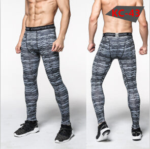 Mens Compression Pants Tights Casual  Bodybuilding  Camouflage Skinny Leggings The Clothing Company Sydney
