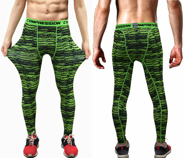 Mens Compression Pants Tights Casual  Bodybuilding  Camouflage Skinny Leggings The Clothing Company Sydney