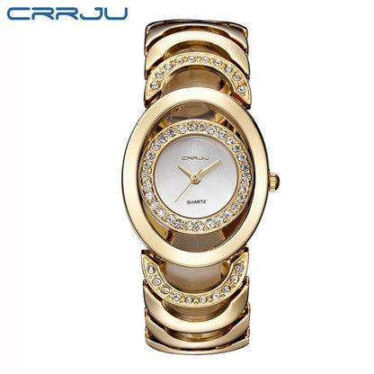 Ladies' Luxury Brand bracelet  Stainless Steel Rhinestone Quartz Watch The Clothing Company Sydney