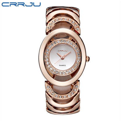 Ladies' Luxury Brand bracelet  Stainless Steel Rhinestone Quartz Watch The Clothing Company Sydney