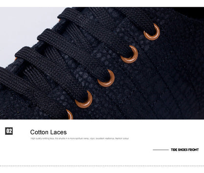 Breathable Mens Casual Low Lace-up Canvas Flat Shoes The Clothing Company Sydney