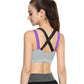 Cross Strap Back Women Sports Bra,Professional Quick Dry Padded Shockproof Gym Fitness Running Yoga Sport Brassiere Top The Clothing Company Sydney