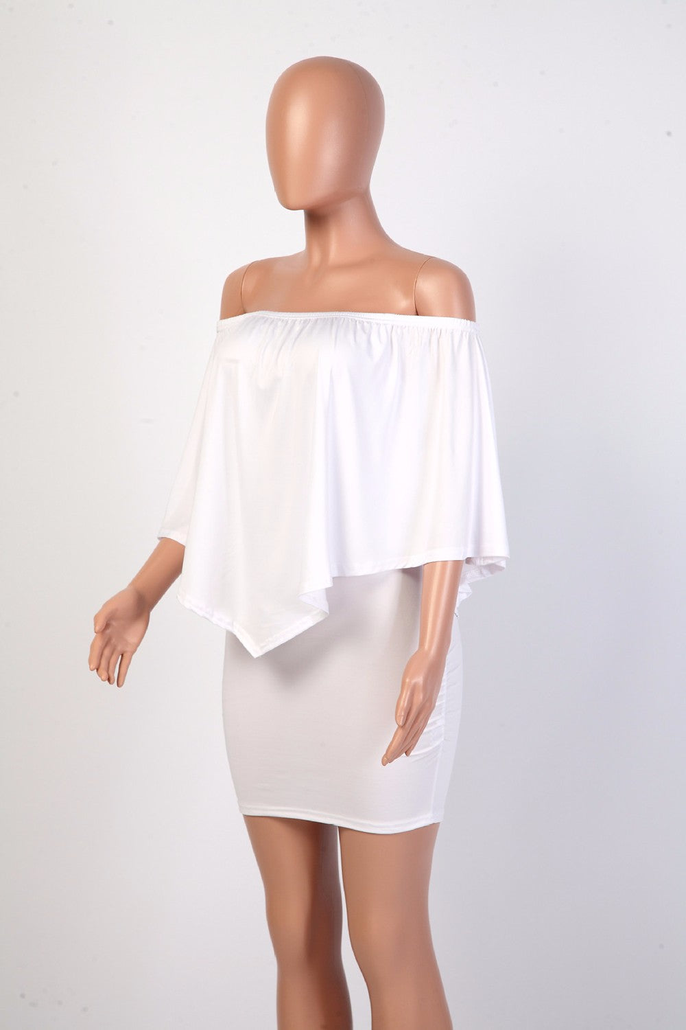 Army green Slash Neck Mini Off Shoulder Sexy Beach Casual Dress The Clothing Company Sydney