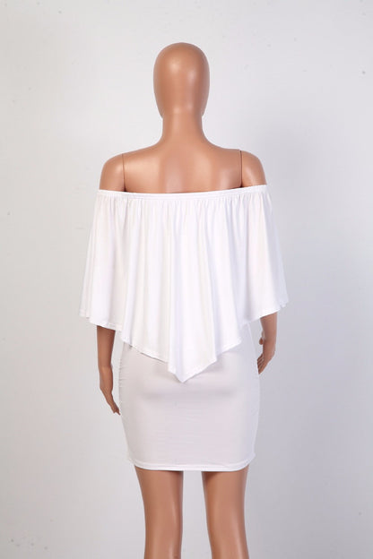 Army green Slash Neck Mini Off Shoulder Sexy Beach Casual Dress The Clothing Company Sydney