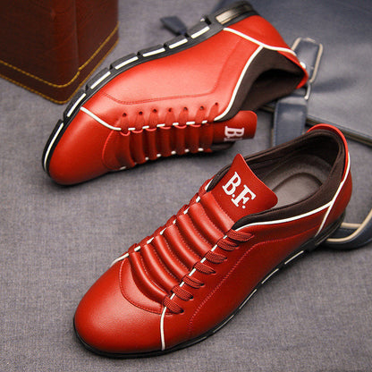 Casual Lace Up Leather Flat Loafer Shoes for Men The Clothing Company Sydney