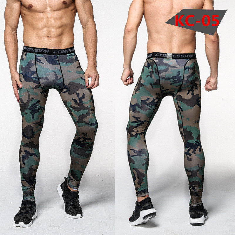 Mens Compression Pants Tights Casual  Bodybuilding  Camouflage Skinny Leggings The Clothing Company Sydney