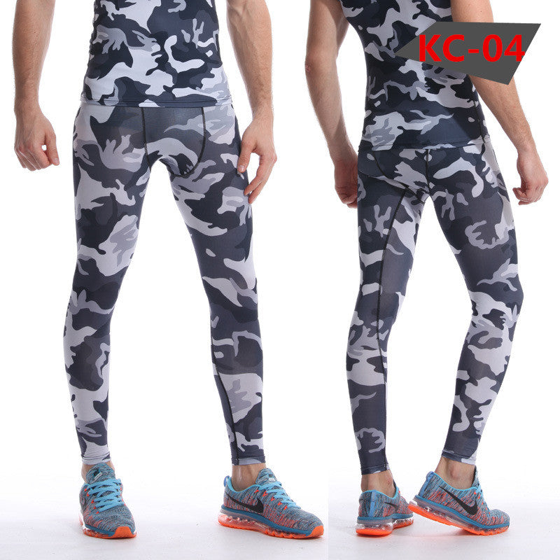 Mens Compression Pants Tights Casual  Bodybuilding  Camouflage Skinny Leggings The Clothing Company Sydney