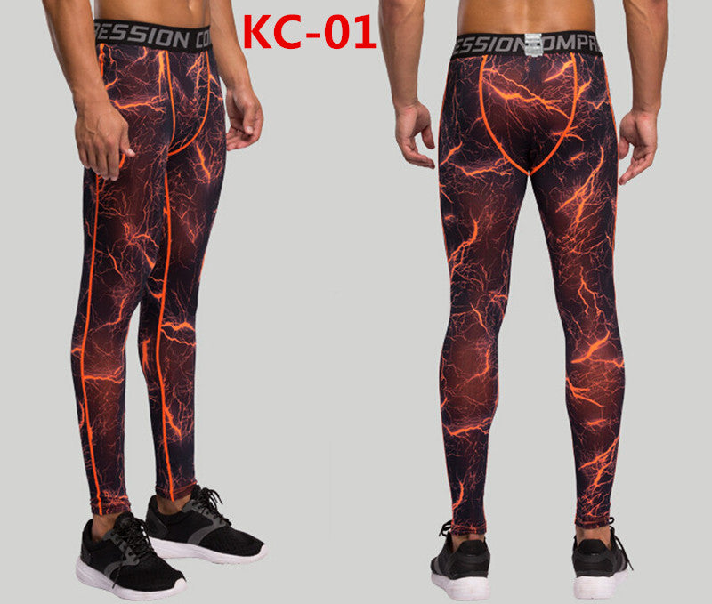 Mens Compression Pants Tights Casual  Bodybuilding  Camouflage Skinny Leggings The Clothing Company Sydney