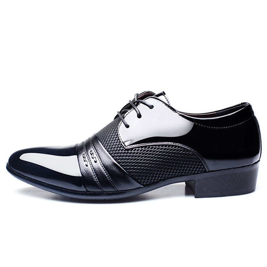 Business Flat Black Brown Breathable Low Top Mens Formal Office Shoes The Clothing Company Sydney