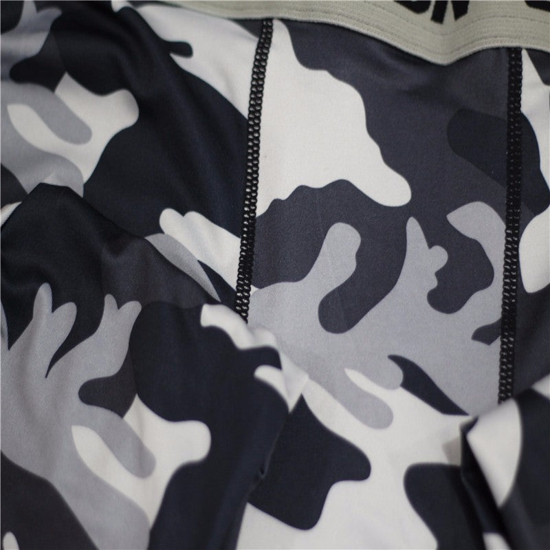 Mens Compression Pants Tights Casual  Bodybuilding  Camouflage Skinny Leggings The Clothing Company Sydney