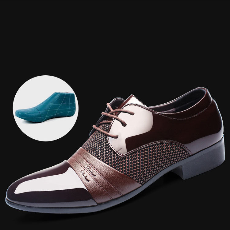 Business Flat Black Brown Breathable Low Top Mens Formal Office Shoes The Clothing Company Sydney