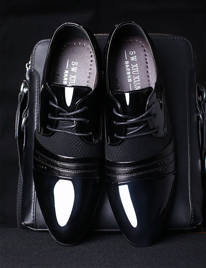 Business Flat Black Brown Breathable Low Top Mens Formal Office Shoes The Clothing Company Sydney