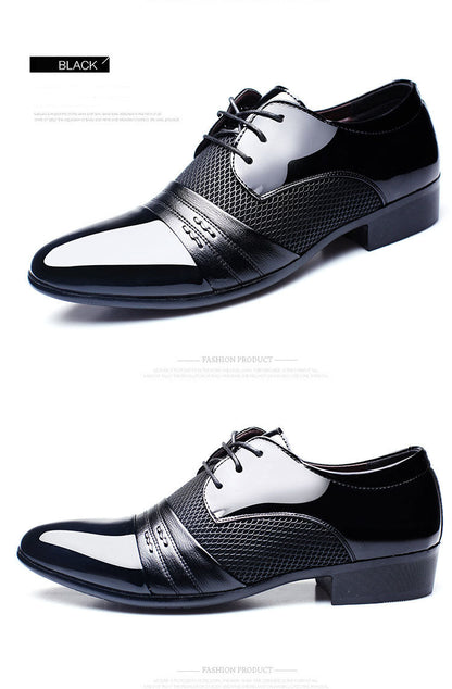 Business Flat Black Brown Breathable Low Top Mens Formal Office Shoes The Clothing Company Sydney