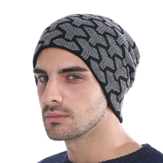 Unisex Winter Beanies Knitted Hat Fashion Caps Warm Baggy Skullies Balaclava Bonnet Beanie The Clothing Company Sydney