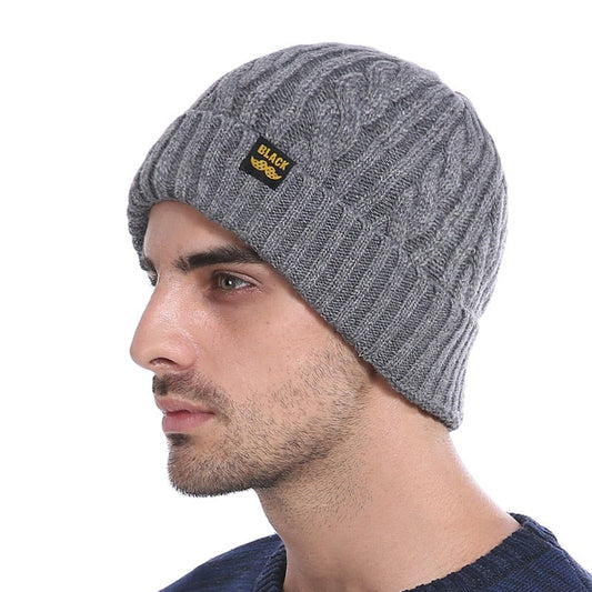 Brand Winter Beanies Winter Men Women Knitted Bonnet  Caps Skullies Black Mask Cap Warm Hat The Clothing Company Sydney