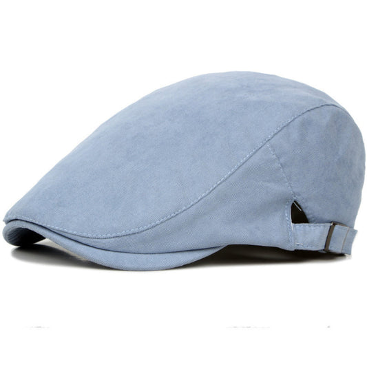 Classic Newsboy Cotton Blend Ivy Flat Brim Adjustable Men Beret Cap The Clothing Company Sydney