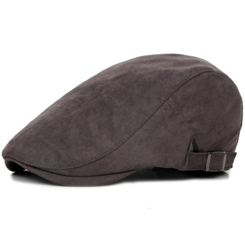 Classic Newsboy Cotton Blend Ivy Flat Brim Adjustable Men Beret Cap The Clothing Company Sydney