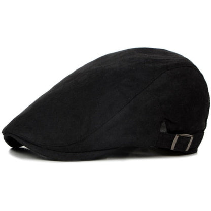Classic Newsboy Cotton Blend Ivy Flat Brim Adjustable Men Beret Cap The Clothing Company Sydney