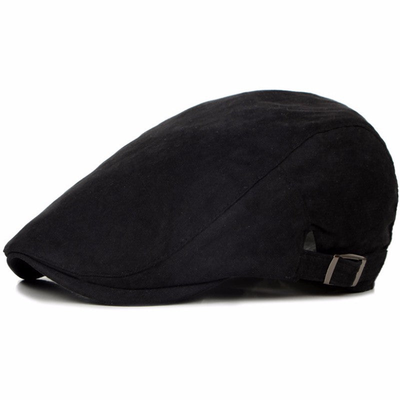 Classic Newsboy Cotton Blend Ivy Flat Brim Adjustable Men Beret Cap The Clothing Company Sydney