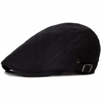 Classic Newsboy Cotton Blend Ivy Flat Brim Adjustable Men Beret Cap The Clothing Company Sydney