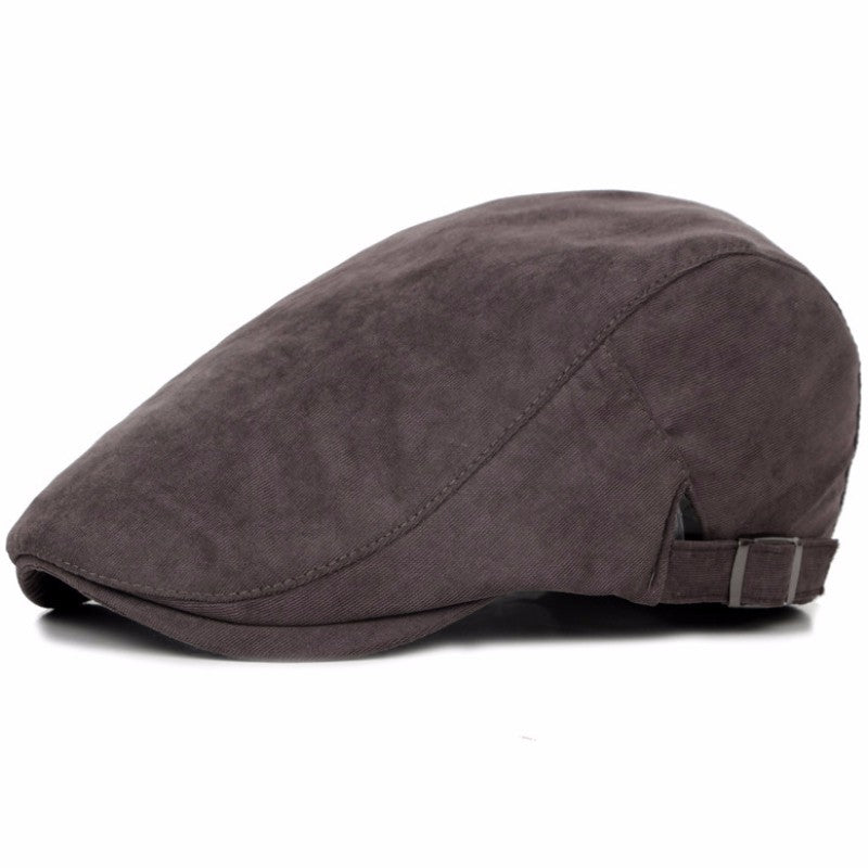 Classic Newsboy Cotton Blend Ivy Flat Brim Adjustable Men Beret Cap The Clothing Company Sydney