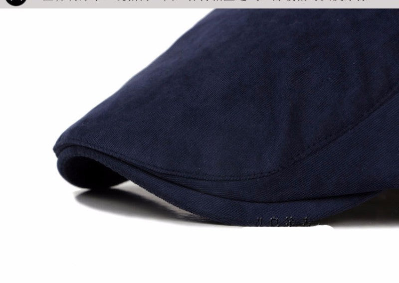 Classic Newsboy Cotton Blend Ivy Flat Brim Adjustable Men Beret Cap The Clothing Company Sydney